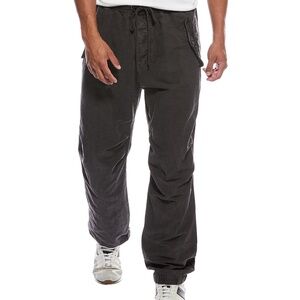 James Perse Slub Cotton Utility Flight Pant - Black - Size 3